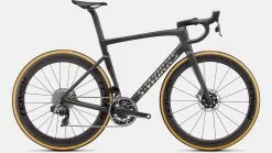 Werideon Cycling Shop Specialized S-Works Tarmac SL7 - Satin Carbon / Spectraflair Tint / Gloss Brushed Chrome 2022 - SANS ROUES !NEUF!