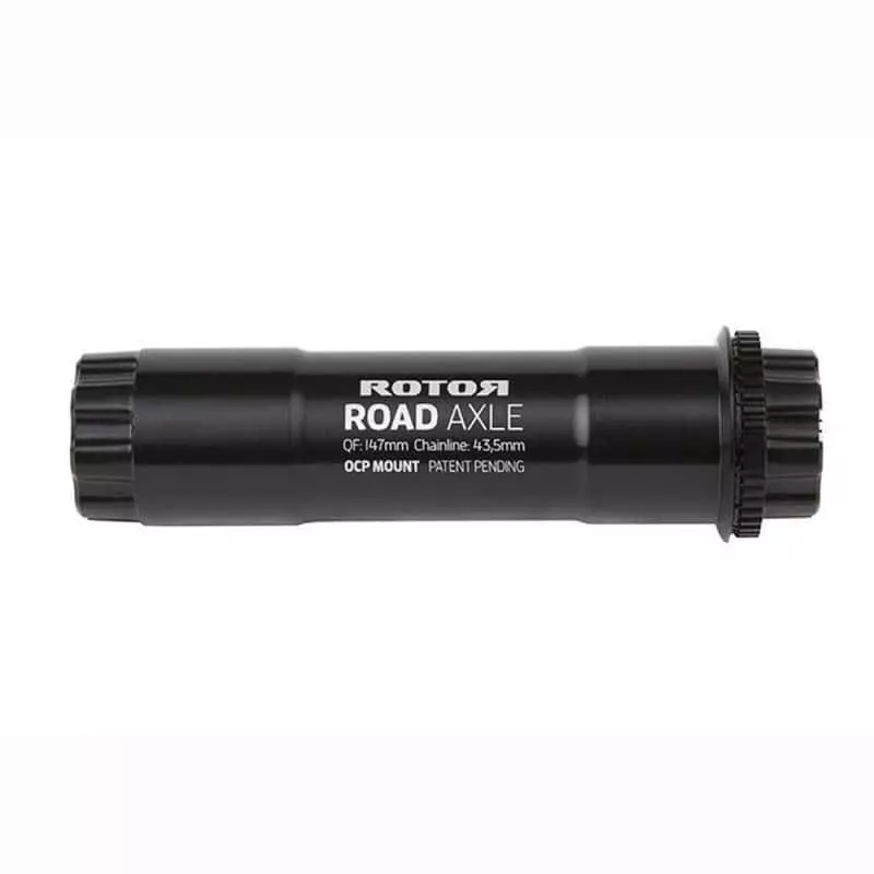 Axe De Pédalier Rotor Aldhu/Vegast 30mm Black 1 Axe De Pédalier Rotor Aldhu/Vegast 30mm Black