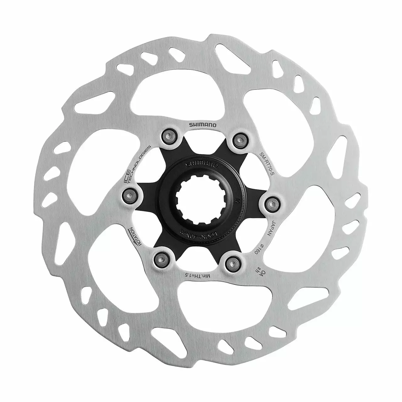 Disque SHIMANO Ice Tech SM-RT70 Centerlock 1 Disque SHIMANO Ice Tech SM-RT70 Centerlock