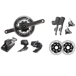 Groupe Complet SRAM RED AXS 2x12 Vitesses à Disques