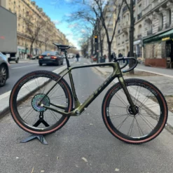 Werideon Cycling Shop LOOK 765 GRAVEL RS METALLIC GREEN HOPE DISC