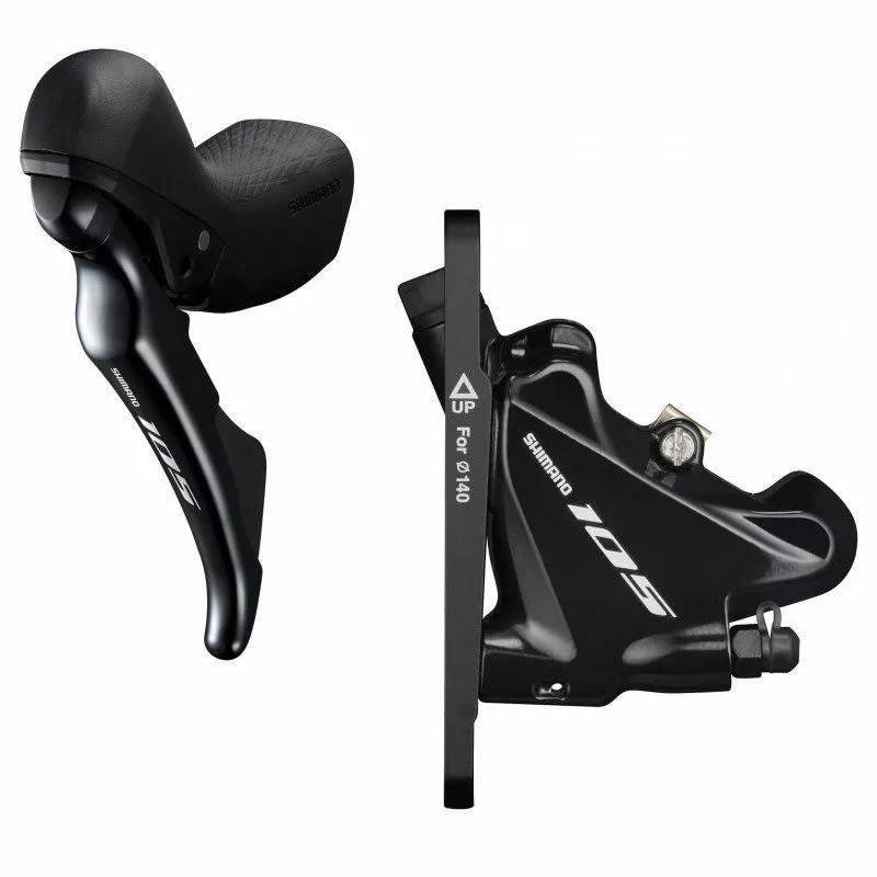 Levier Gauche SHIMANO 105 R7020 Ou R7025 Avec étrier Et Durite 1 Levier Gauche SHIMANO 105 R7020 Ou R7025 Avec étrier Et Durite