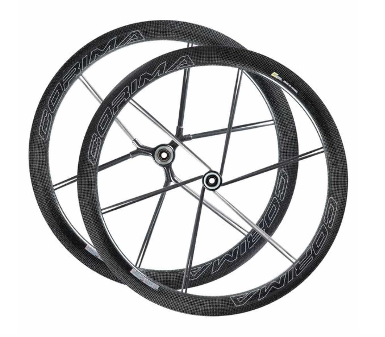 Paire De Roues CORIMA MCC 47mm Roulements Céramique 1 Paire De Roues CORIMA MCC 47mm Roulements Céramique