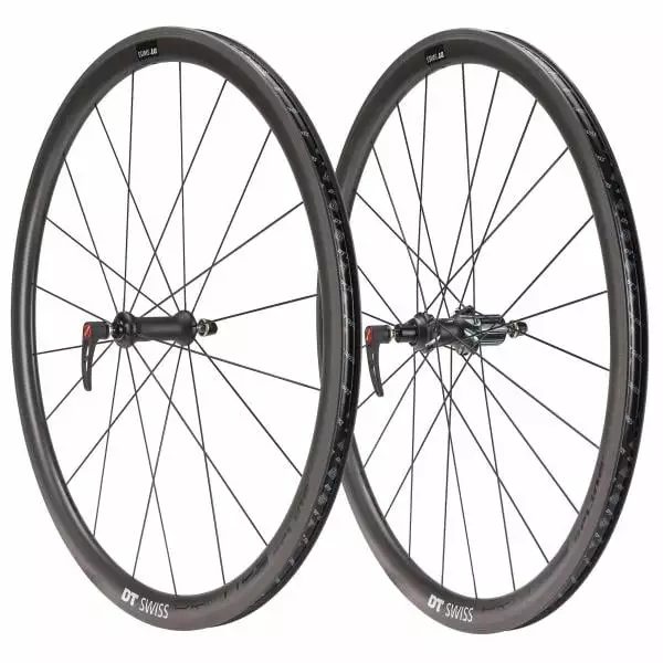 Dt-swiss Paire De Roues DT SWISS PRC 1400 SPLINE Db 35mm Patins 1 Dt-swiss Paire De Roues DT SWISS PRC 1400 SPLINE Db 35mm Patins