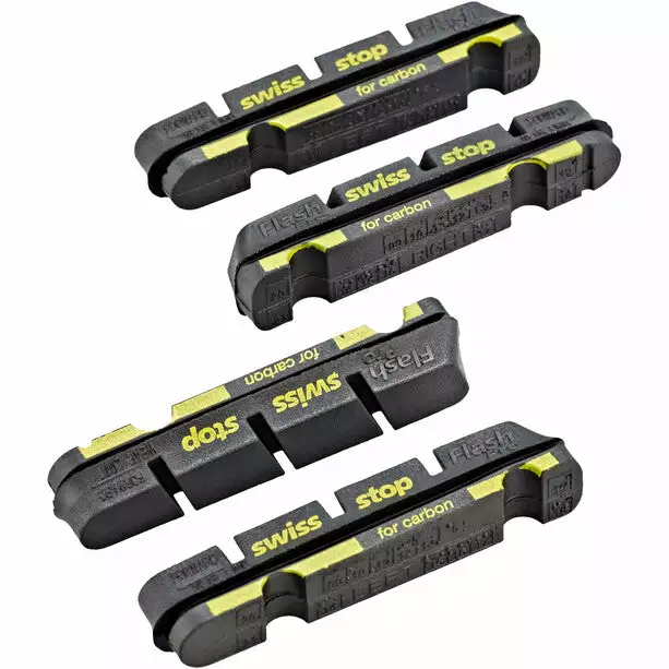 Patins De Frein SWISSSTOP FlashPro Black Prince X4 1 Patins De Frein SWISSSTOP FlashPro Black Prince X4