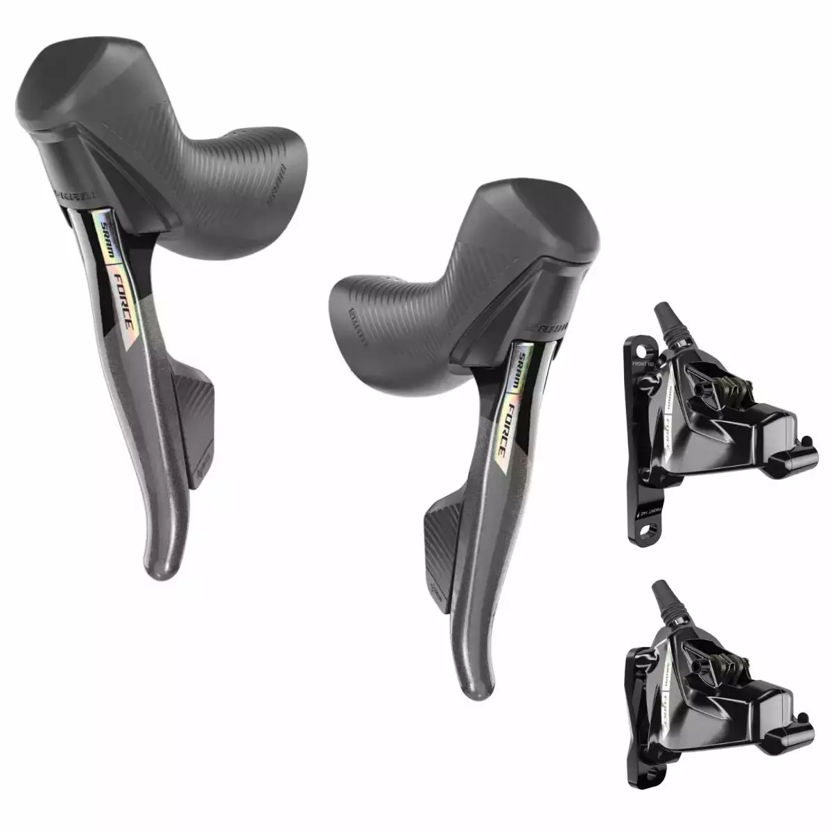 NOUVEAUTÉ Paire De Leviers Droit Et Gauche SRAM FORCE D2 ETap AXS Avec étrier Et Durite 1 NOUVEAUTÉ Paire De Leviers Droit Et Gauche SRAM FORCE D2 ETap AXS Avec étrier Et Durite