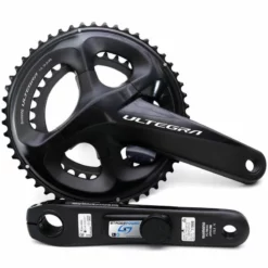 Pédalier SHIMANO ULTEGRA 8000 Avec Capteur De Puissance DOUBLE STAGES CYCLING (étoile Droite, Manivelle Gauche & Plateaux)