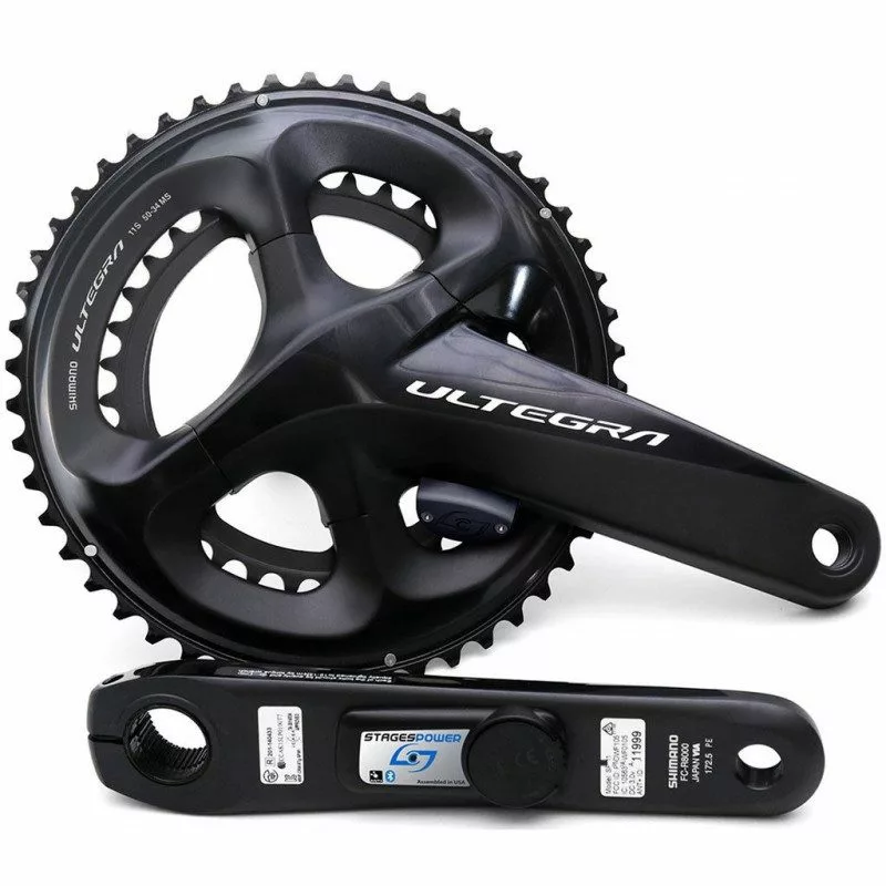 Pédalier SHIMANO ULTEGRA 8000 Avec Capteur De Puissance DOUBLE STAGES CYCLING (étoile Droite, Manivelle Gauche & Plateaux) 1 Pédalier SHIMANO ULTEGRA 8000 Avec Capteur De Puissance DOUBLE STAGES CYCLING (étoile Droite, Manivelle Gauche & Plateaux)