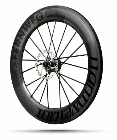 Roue Avant LIGHTWEIGHT FERWEG EVO Schwarz Edition Disque Tubeless 1 Roue Avant LIGHTWEIGHT FERWEG EVO Schwarz Edition Disque Tubeless